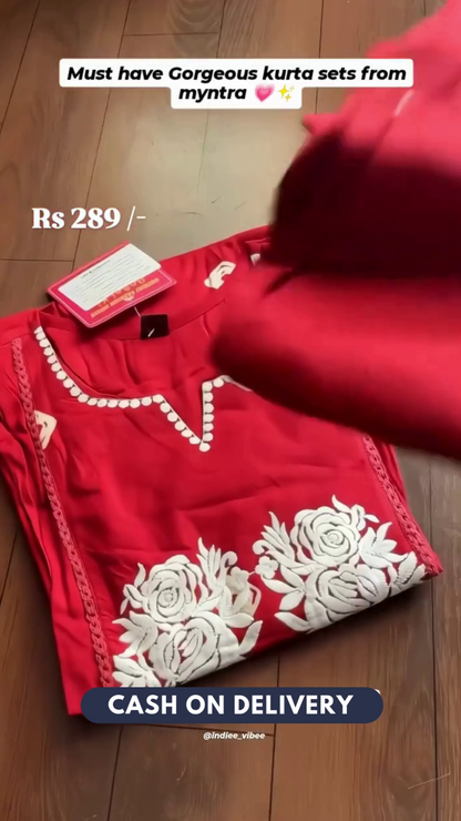 Women's Floral Printed Nightwear Casual Wear