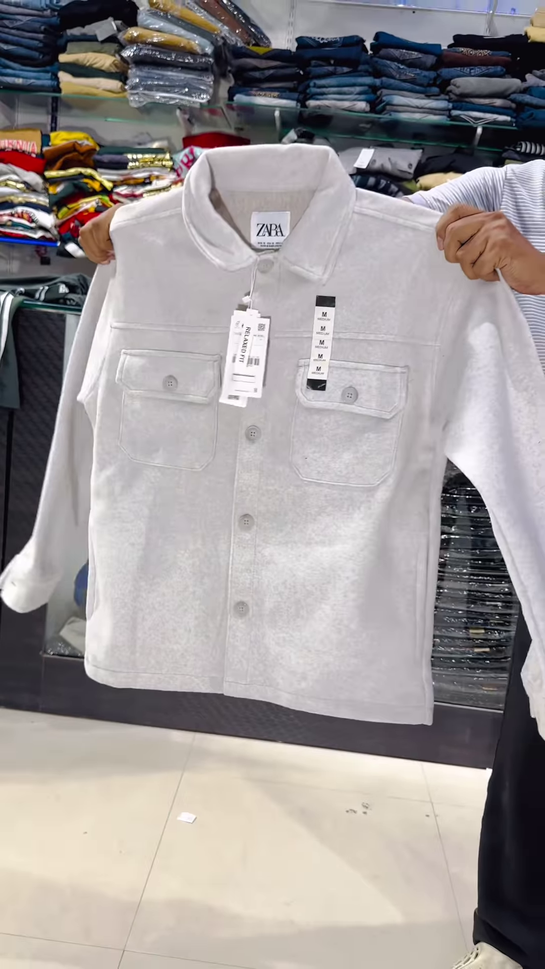 Utility Pocket Shirts & Jackets ππ§₯ β Relaxed Fit in Grey, Tan & Navy Variant - Image 2